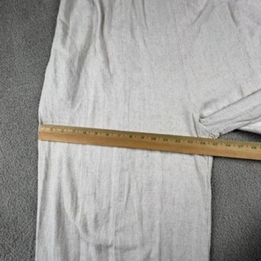 Light Cream Wide-Leg Jumpsuit with Ruffle Straps - Picture 9 of 16